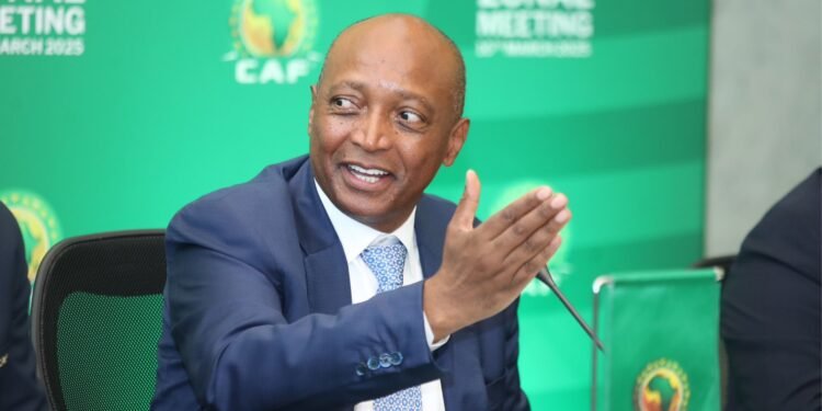 Patrice Motsepe, president of the Confederation of African Football (CAF)