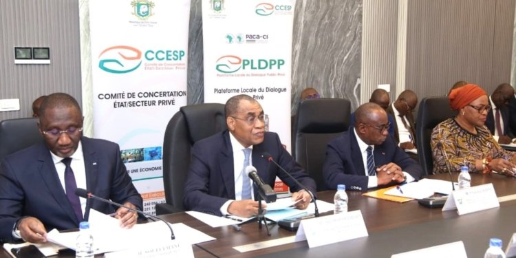 Côte d’Ivoire : Le ministre des Finances salue le dialogue public-privé
