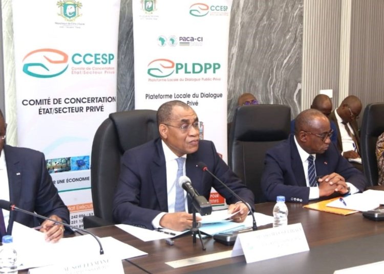 Côte d’Ivoire : Le ministre des Finances salue le dialogue public-privé
