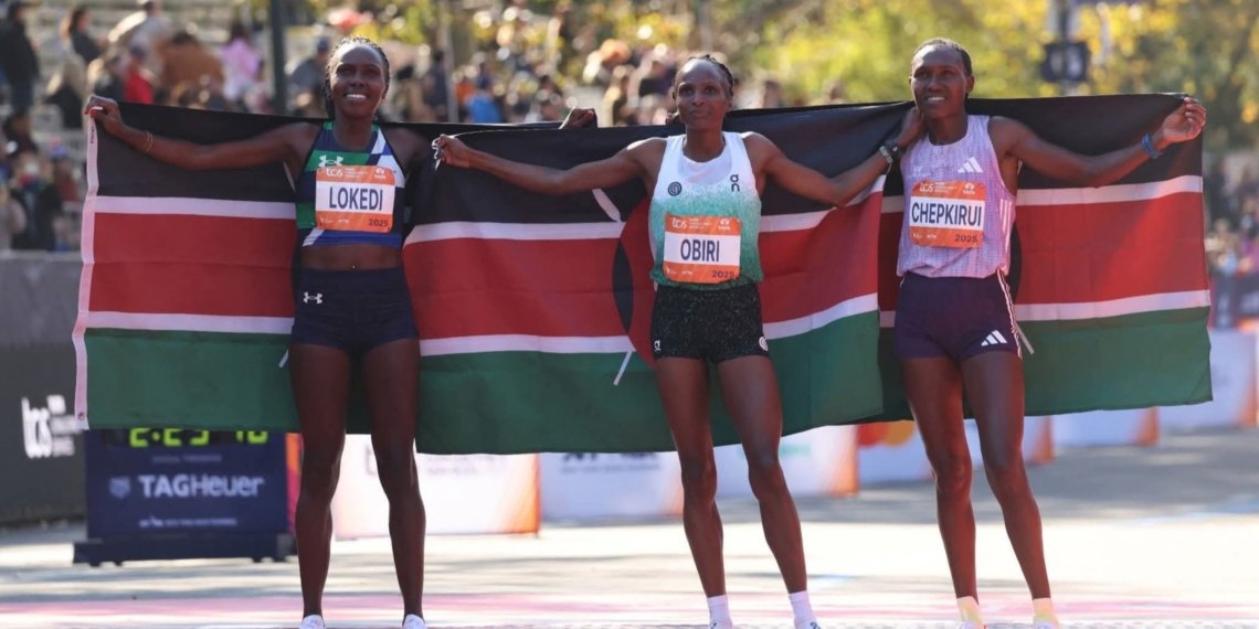 Kenya Dominates New York Marathon as Obiri Breaks Course Record