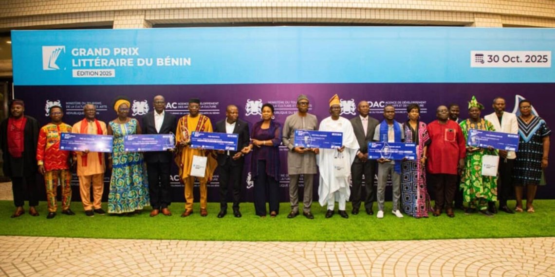 Les lauréats du Grand Prix Littéraire du Bénin dévoilés à Cotonou