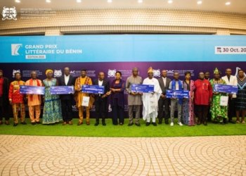 Les lauréats du Grand Prix Littéraire du Bénin dévoilés à Cotonou