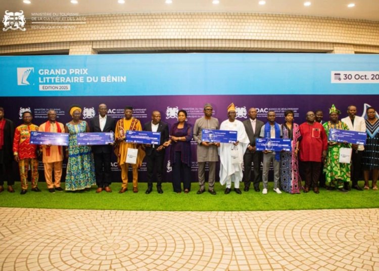 Les lauréats du Grand Prix Littéraire du Bénin dévoilés à Cotonou