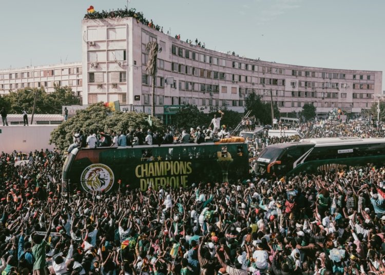 Dakar’s Streets Overflow as Lions of Teranga Parade African Cup of Nations Trophy