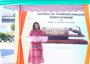 Côte d’Ivoire Receives Sacred Drum Seized During Colonial Rule