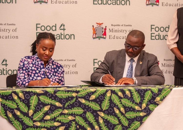 Kenya’s Food4Education Signs 4-Year Deal to Strengthen Zambia’s School Feeding Program