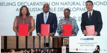 Natural Diamond Producers Sign Beijing Declaration to Boost Industry Ties With China